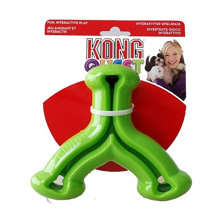 קונג קווסט - צעצוע האכלה לכלבים בצורת פרח S/M