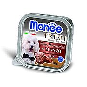 מעדן מונג פרש לכלב בטעם בקר 100 גר'