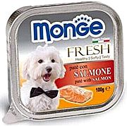 מעדן מונג פרש לכלב בטעם סלמון 100 גר'