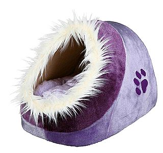 מיטת איגלו פרוותית לחתול טריקסי